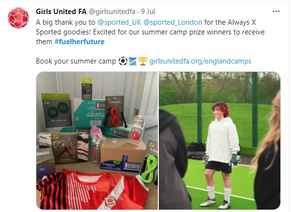 Girls United FA kit