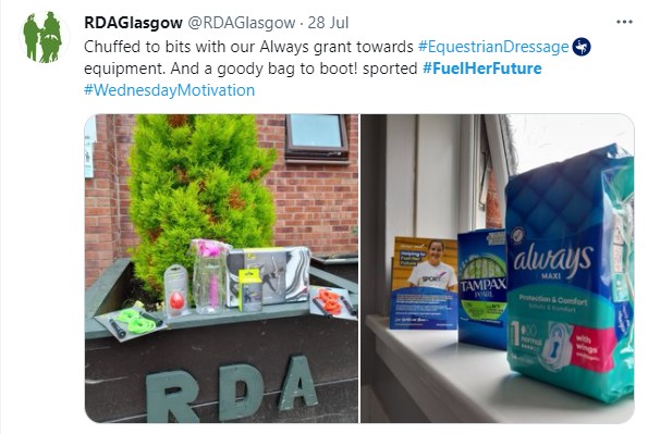 RDA Glasgow equipment