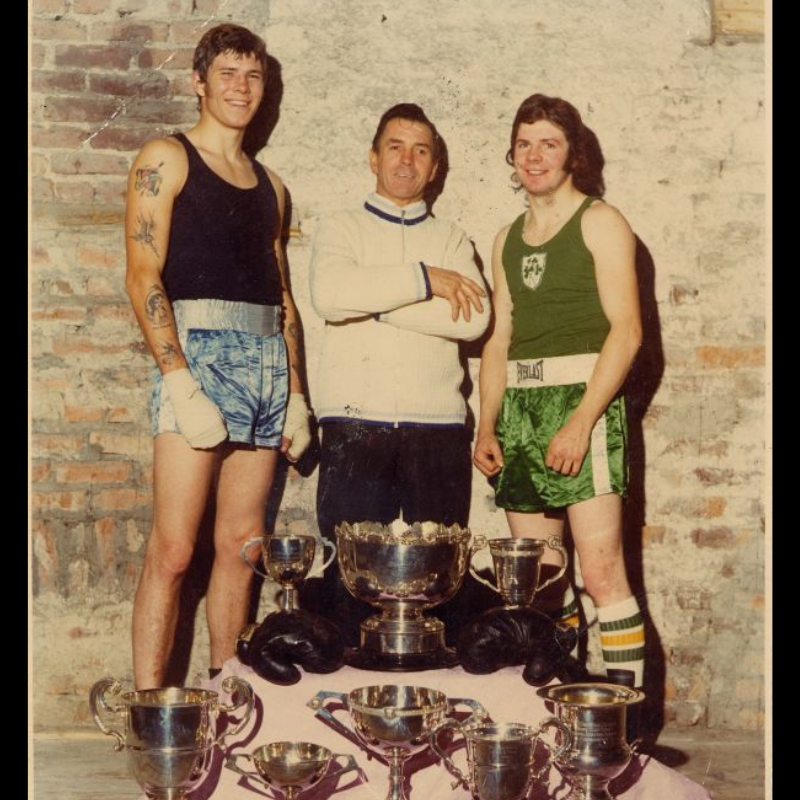 Boxing champs c1970s (Courtesy of Museum Services, Fermanagh & Omagh District Council)