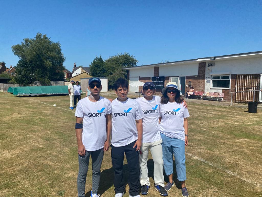 Charity cricket match raises over £800 for Sported