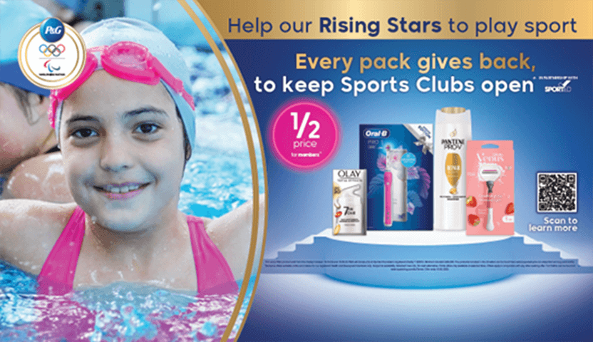 Sported supports Rising Stars with P&G and Superdrug