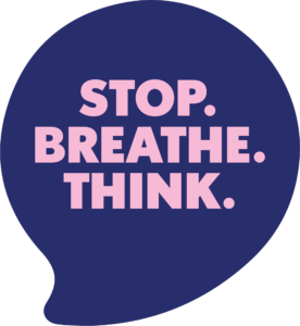 Stop, Breathe, Think logo