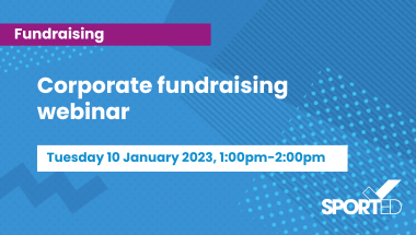 Corporate fundraising webinar