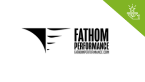 green impact practice member benefit graphic with Fathom performance logo