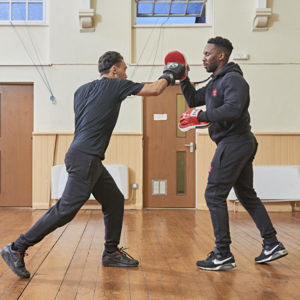 Boxing 4 Life in Leytonston, provides boxing and fitness training for young kids to young adults. The comunity project is supported by Sporteducate and Deutsche Bank
Date: 16 May 2017
Photograph by Amit Lennon